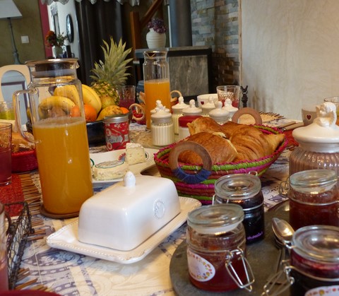 montagne attitude petit déjeuner